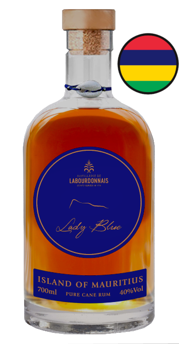 LABOURDONNAIS LADY BLUE RUM, 0,7L, 40%Vol.